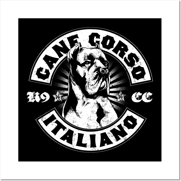 Cane Corso Wall Art by Black Tee Inc